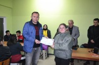 SERTİFİKA DAĞTIMI