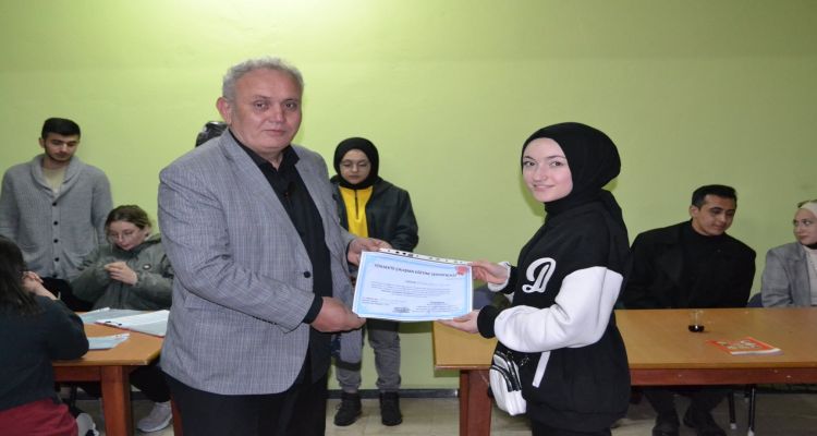 SERTİFİKA DAĞTIMI
